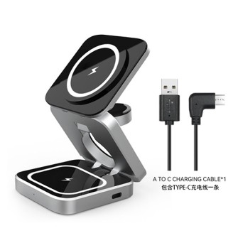 3-in-1 desktop wireless charging stand